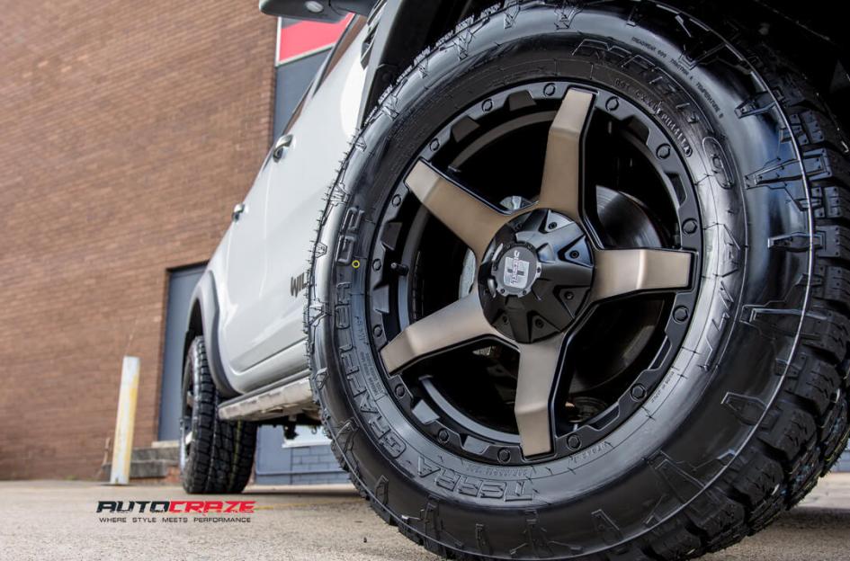 FORD RANGER EXODUS MATTE BLACK TINTED FACE
